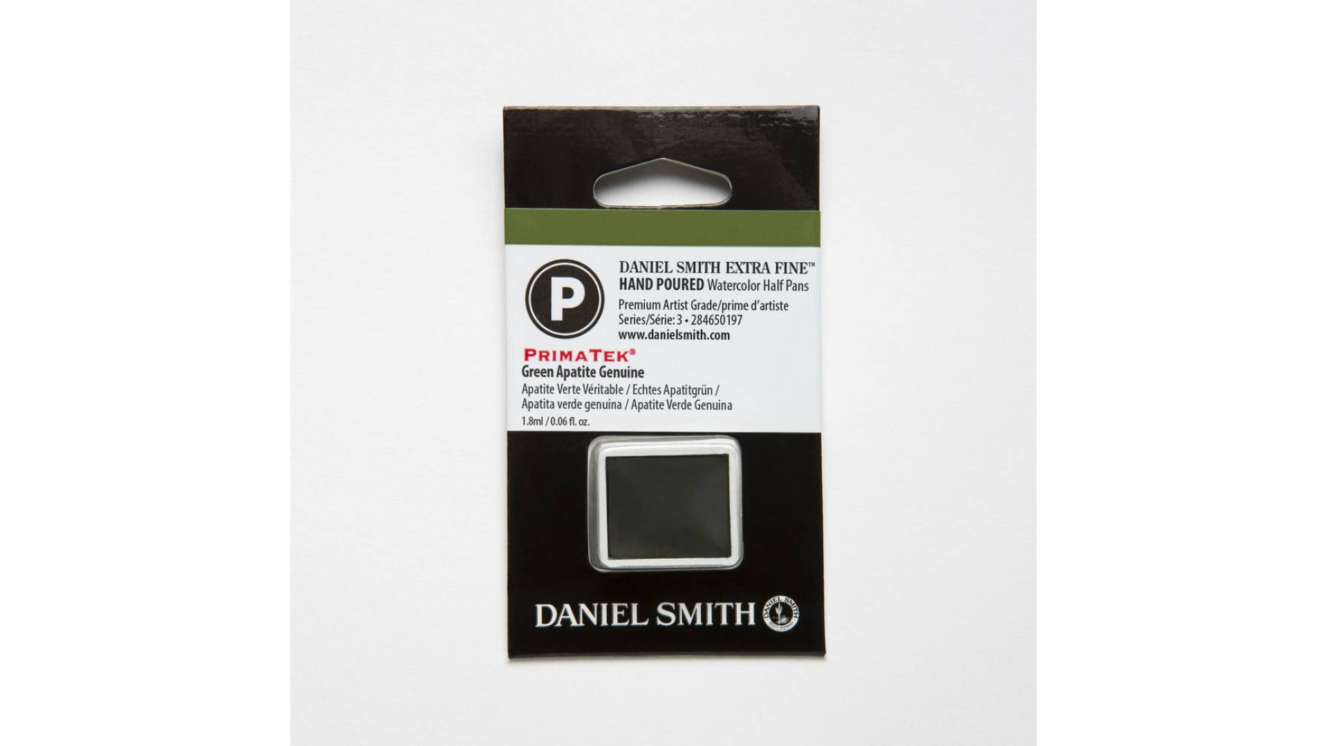AKWARELE HALF PAINS DANIEL SMITH EXTRA FINE Green Apatite Genuine (Primatek) 1.8 ml