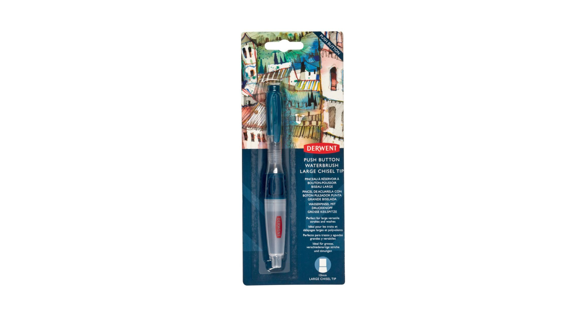D: Duży dłuto Waterbrush