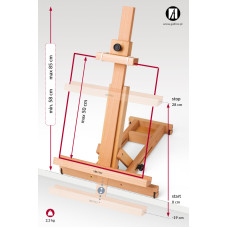  Galfrez Easel model Duarte L