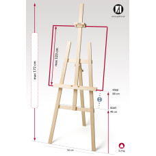  Galfrez Easel model Tripod