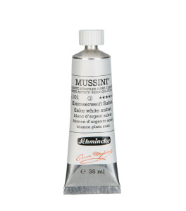 Farba olejna Schmincke Mussini Flake White zamiennik 35 ml. 101