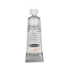 Oil paint Schmincke Mussini zinc white substitute 35 ml. 102