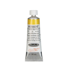 Oil paint Schmincke Mussini transparent brilliant yellow substitute 35 ml. 210