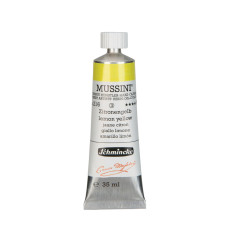 Oil paint Schmincke Mussini lemon yellow substitute 35 ml. 216