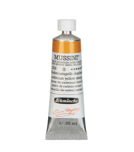 Oil paint Schmincke Mussini cadmium yellow deep substitute 35 ml. 229