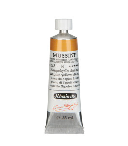 Farba olejna Schmincke Mussini zamiennik głębokiego żółtego neapolitańskiego 35 ml. 232