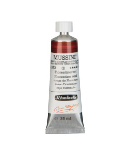 Oil paint Schmincke Mussini Florentine red substitute 35 ml. 353