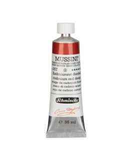 Oil paint Schmincke Mussini cadmium red deep substitute 35 ml. 357