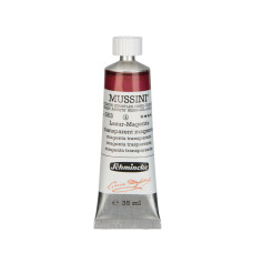 Oil paint Schmincke Mussini transparent magenta substitute 35 ml. 363