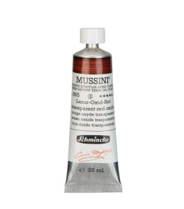 Farba olejna Schmincke Mussini zamiennik przezroczystego tlenku żelaza czerwonego 35 ml. 365