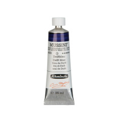 Oil paint Schmincke Mussini Delft blue substitute 35 ml. 493