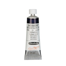 Oil paint Schmincke Mussini indigo blue substitute 35 ml. 494