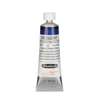 Farba olejna Schmincke Mussini transparentny Orientalny niebieski zamiennik 35 ml. 496