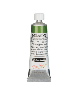 Oil paint Schmincke Mussini chrome green light substitute 35 ml. 510