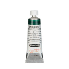 Oil paint Schmincke Mussini chromium oxide green brilliant substitute 35 ml. 512