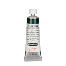 Oil paint Schmincke Mussini helio green deep substitute 35 ml. 518