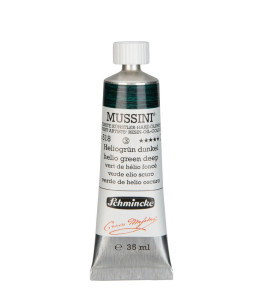Farba olejna Schmincke Mussini helio green deep zamiennik 35 ml. 518