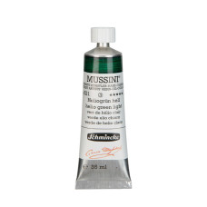 Oil paint Schmincke Mussini helio green light substitute 35 ml. 521