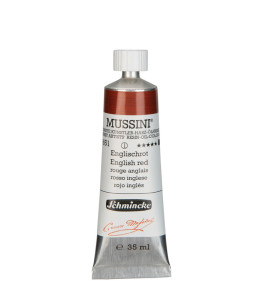 Oil paint Schmincke Mussini English red substitute 35 ml. 651