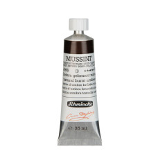 Oil paint Schmincke Mussini natural burnt umber substitute 35 ml. 666