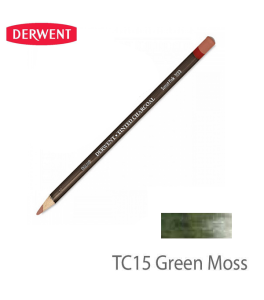Derwent Węgiel w kredce GREEN MOSS TC15