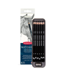 Derwent Sketching pencils set 6 pcs