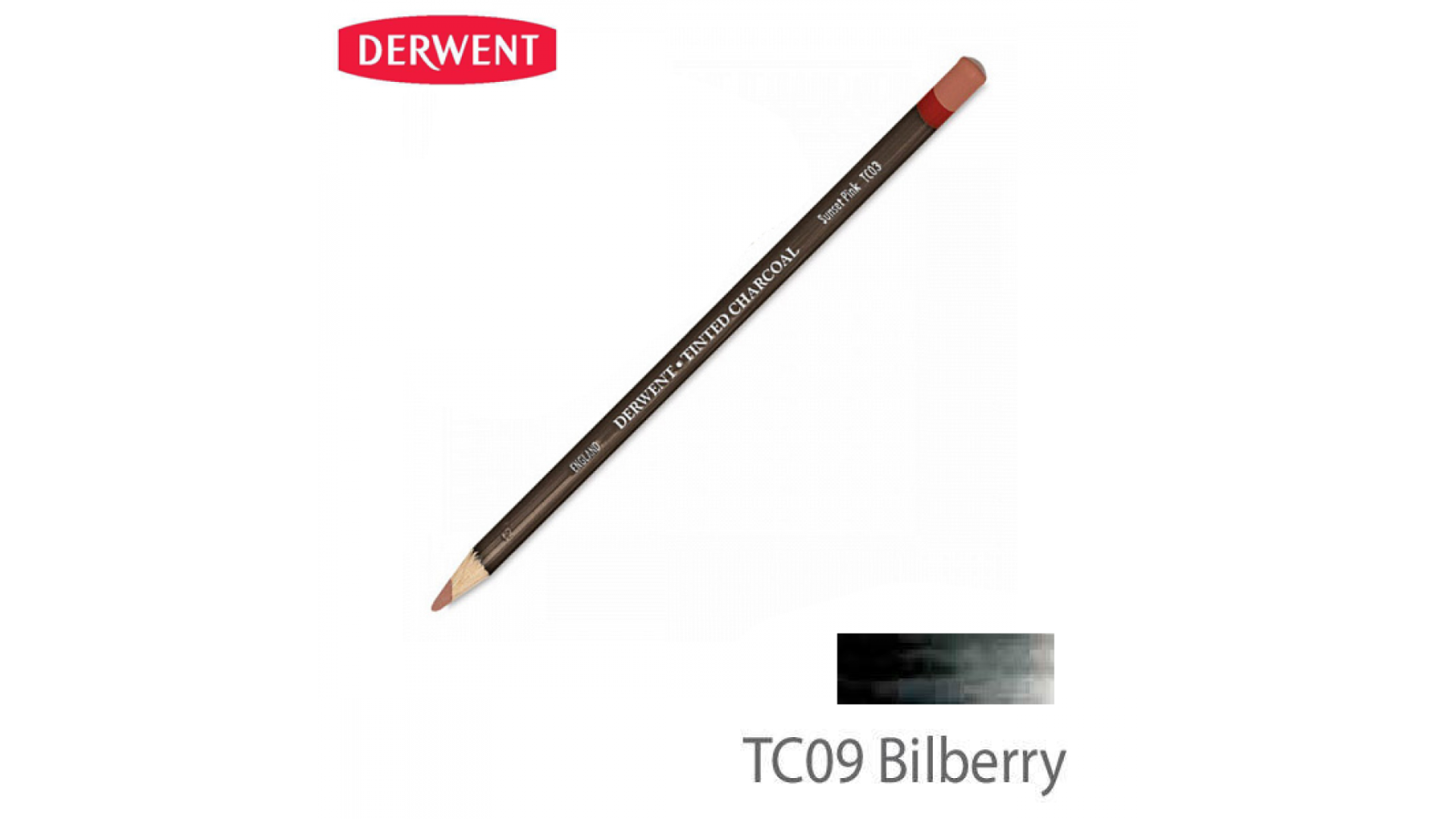 Derwent CHARCOAL pencil BILBERRY TC09