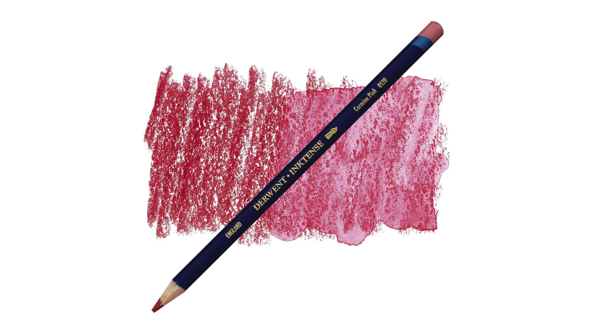 Derwent Inktense pencil CARMINE PINK 0520