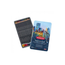Derwent Komplet kredek PROCOLOUR 12 kol. w kasetce