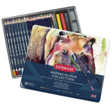 Derwent Komplet kredek WATERCOLOUR COLLECTION 24 szt w kasetce