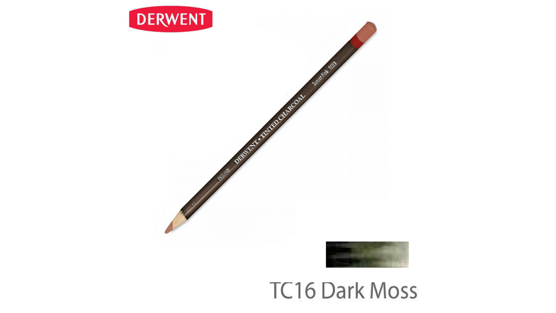 Derwent Węgiel w kredce DARK MOSS TC16