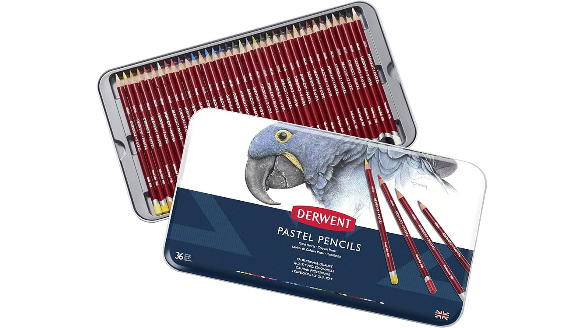 Derwent Komplet kredek PASTEL 36 szt w kasetce