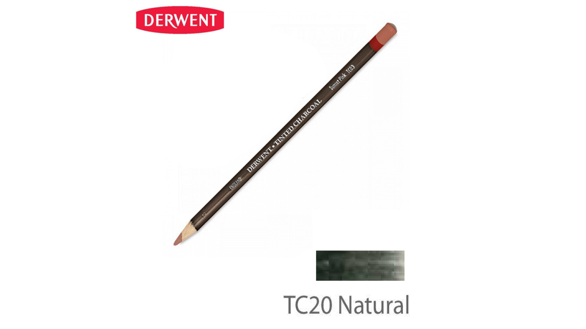 Derwent Węgiel w kredce NATURAL TC20