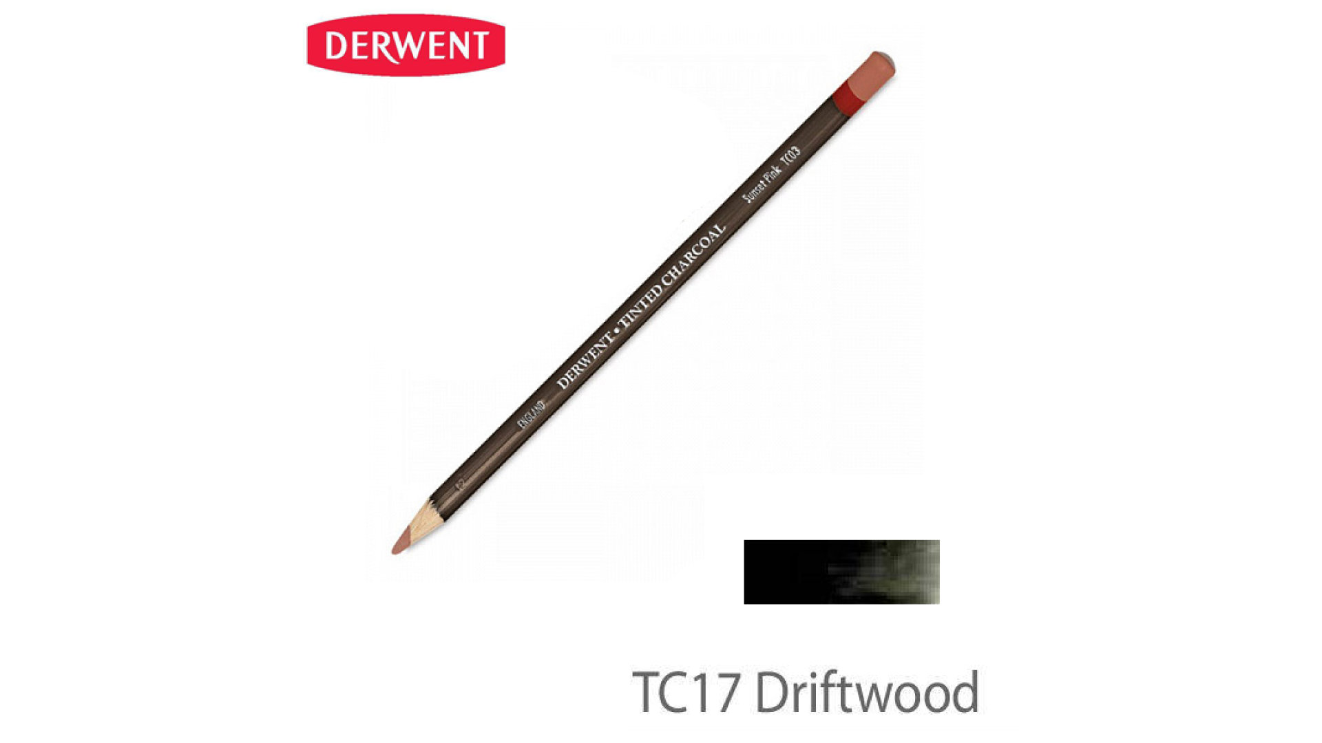 Derwent CHARCOAL pencil DRIFTWOOD TC17