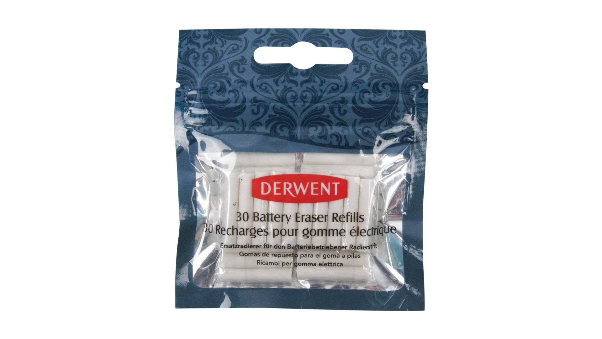 Derwent Replacement battery operated erasers 30 pcs