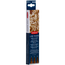 Derwent set of liners Line Marker Sepia 3 pcs