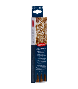 Derwent set of liners Line Marker Sepia 3 pcs