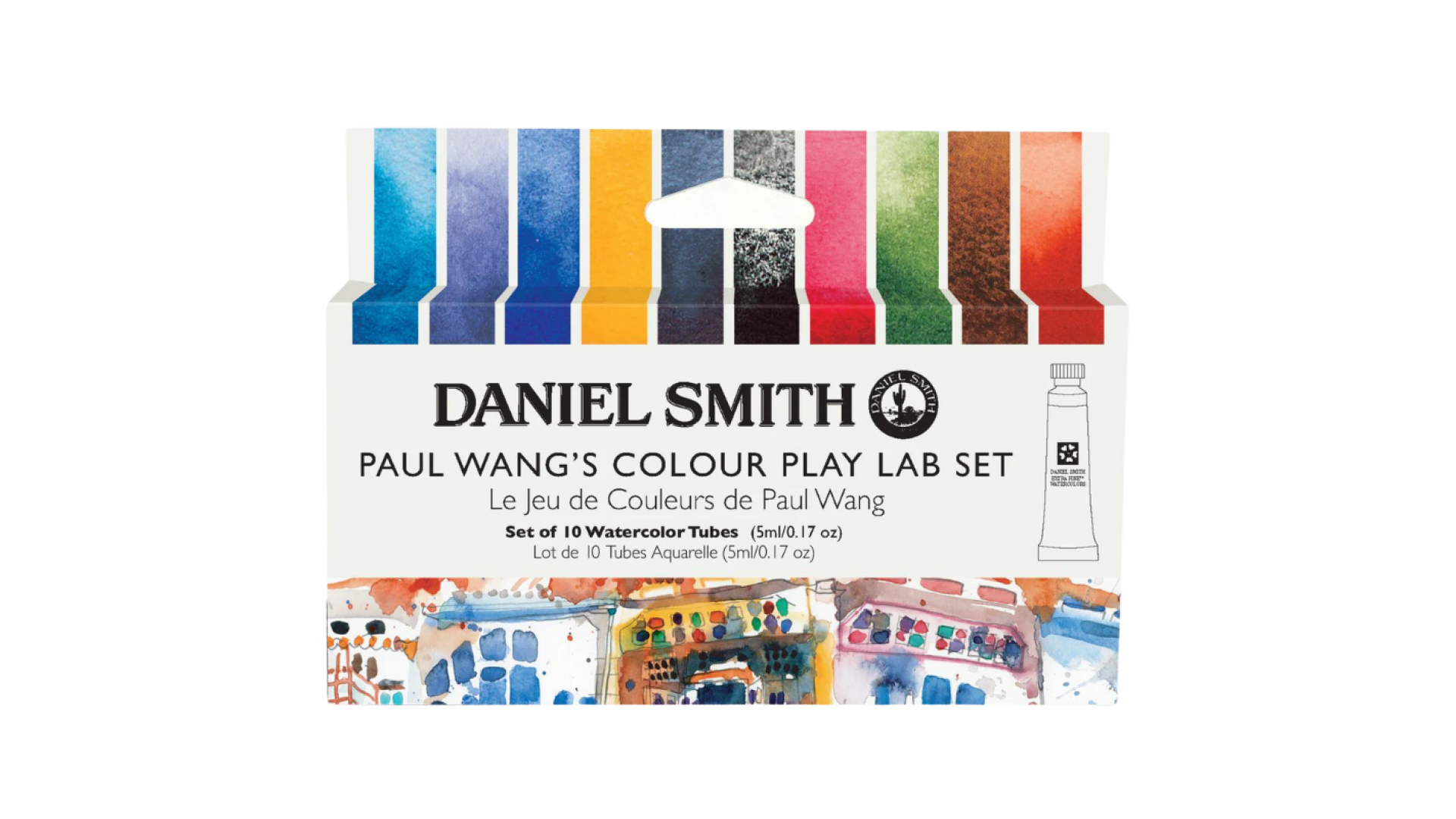 WATERCOLOUR SET DANIEL SMITH Paul Wang's Colour Play Lab Set 10×5ml