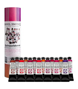 ZESTAW AKWARELOWY DANIEL SMITH Quinacridones Pełna kolekcja 14×15ml