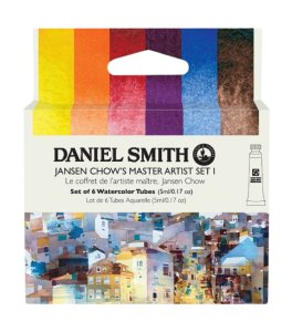 ZESTAW AKWARELOWY DANIEL SMITH Jansen Chow's Master Artist Set I 6×5ml