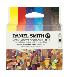ZESTAW AKWARELOWY DANIEL SMITH Zestaw Mistrza Artysty Jansena Chowa II 6×5ml
