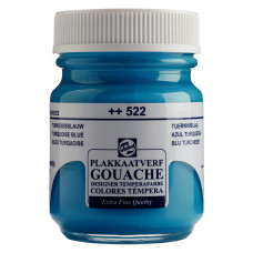 Gwasz Extra Fine Talens 50 ml Turquoise Blue