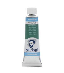Farba akwarelowa Van Gogh 10 ml Phthalo Green 675