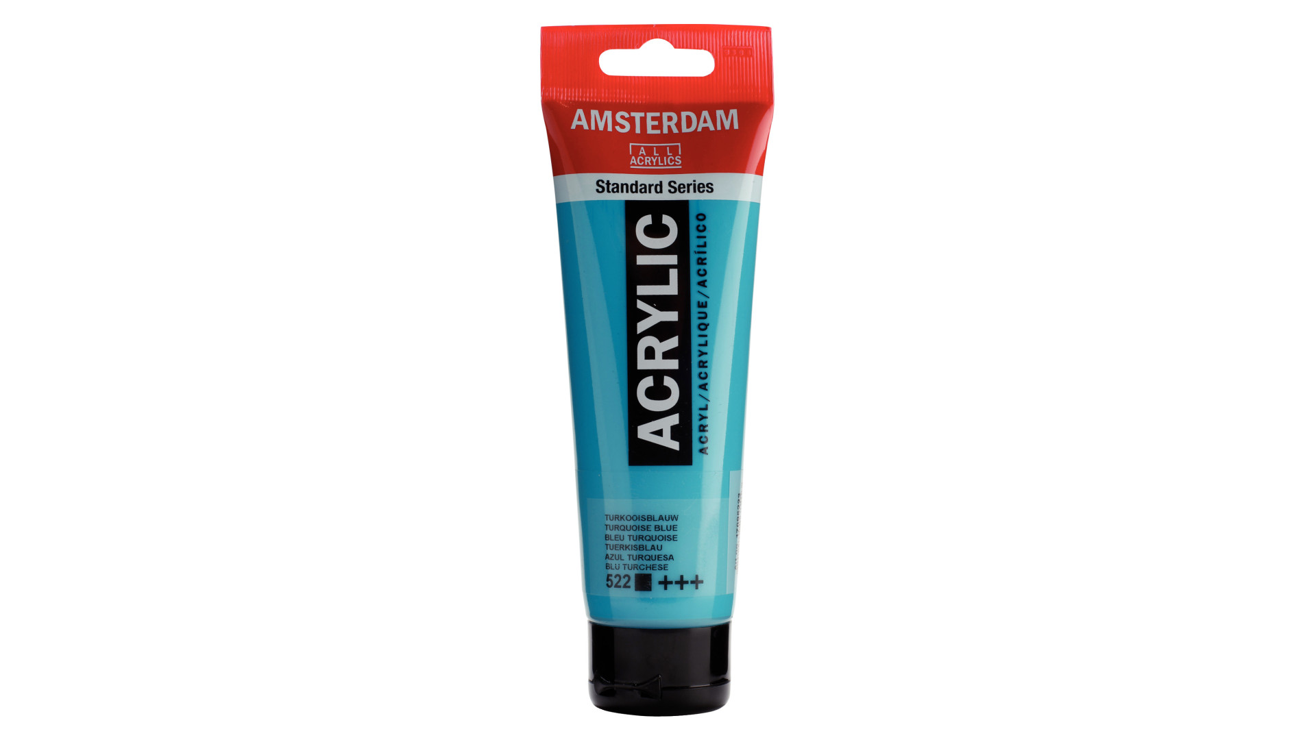 Amsterdam Standard Series Acrylic Tube 120 ml Turquoise Blue 522