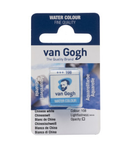 Półkostka akwareli Van Gogh Chinese White 108