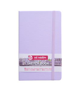 Talens Art Creation Sketchbook Pastel Violet | 13 x 21 cm, 140 g, 80 sheets