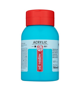 Talens Art Creation Acrylic Colour Jar 750 ml Turquoise Green 661