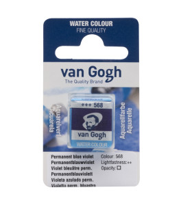 Półkostka akwareli Van Gogh Permanent Blue Violet 568