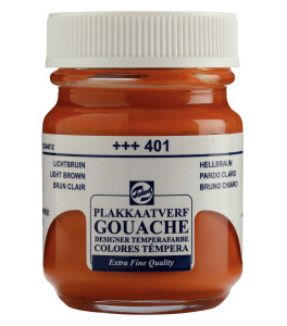 Gwasz Extra Fine Talens 50 ml Light Brown