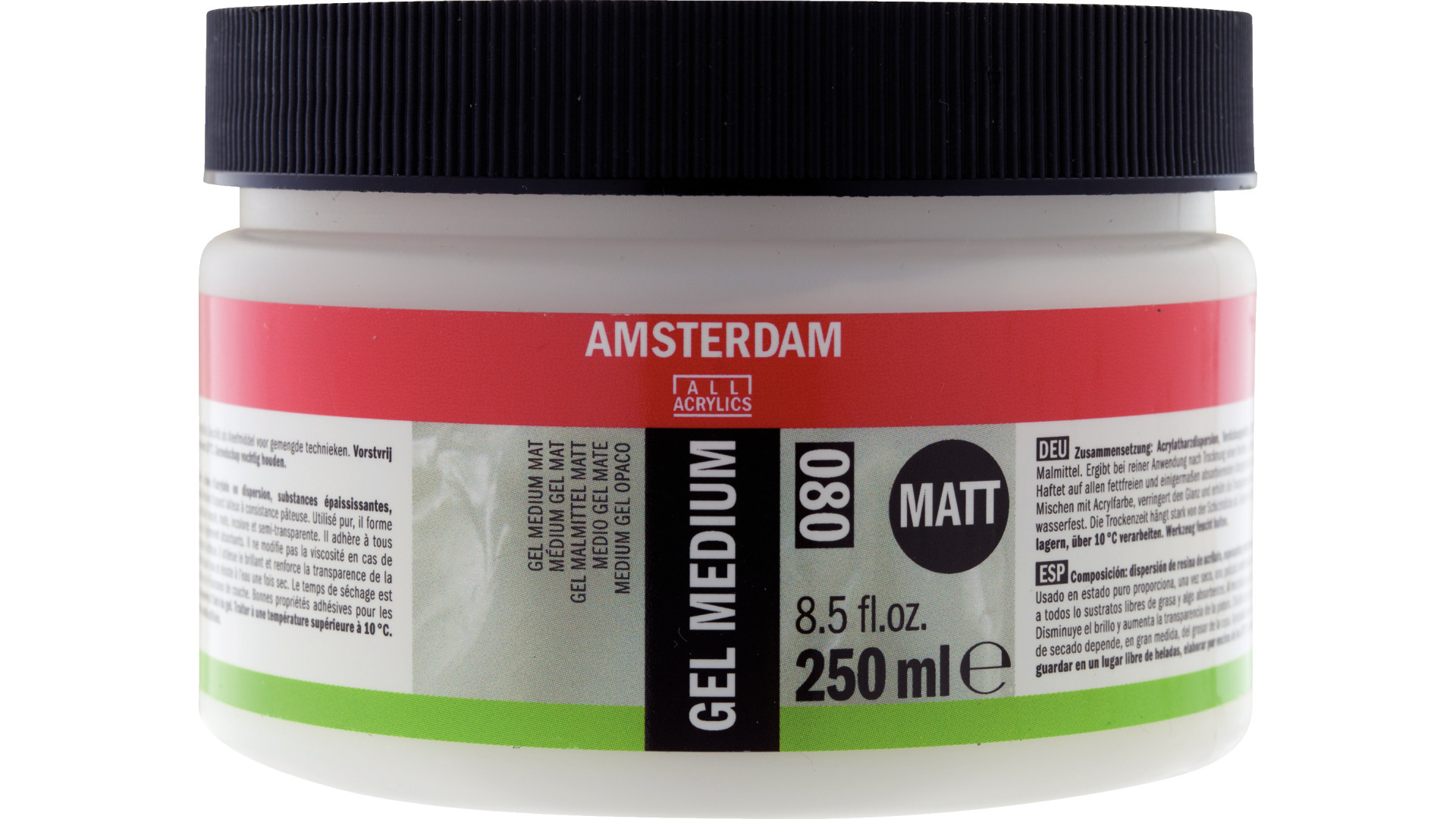 Medium Żelowe Amsterdam, Mat, Pojemnik 250 Ml